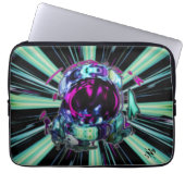 Astronautenreise v3 laptopschutzhülle (Vorderseite)
