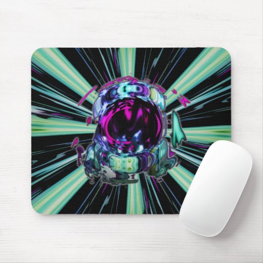 Astronautenreise v3 mousepad (Mit Mouse)