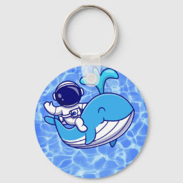 Astronautenrennen Ein Schlüsselanhänger für Kinder