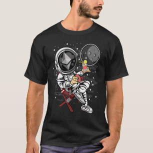 Astronautenruhestand ätherum eth münze to moon T-Shirt