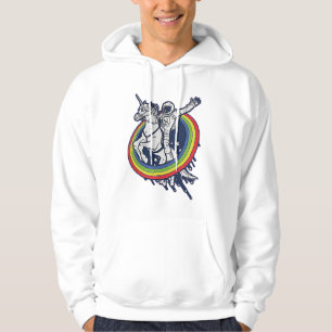 Astronautenschiff Unicorn Hoodie
