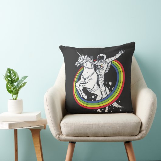 Astronautenschiff Unicorn Kissen (Stuhl )