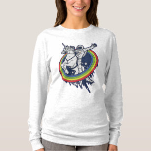 Astronautenschiff Unicorn T-Shirt