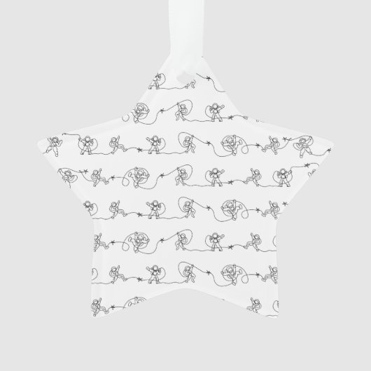 Astronautenschmuck Ornament (Vorderseite)