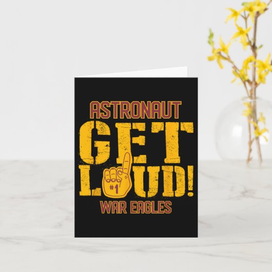 Astronautenschule: Löwenkriegsadler Karte (Gelbe Blume)