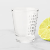 Astronautenschussglas Schnapsglas (Links)