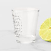 Astronautenschussglas Schnapsglas (Rechts)