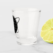 Astronautenschussglas Schnapsglas (Rechts)