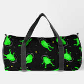 Astronautenschwarz Duffle Bag (Rückseite)