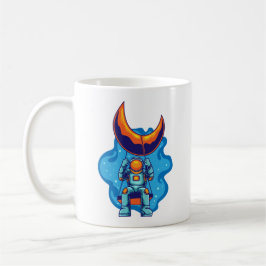 Astronautenschwingen im Weltraum Kaffeetasse