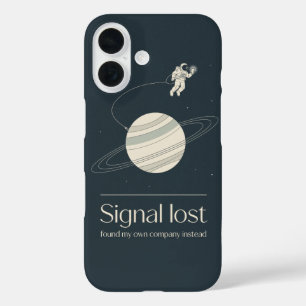 Astronautensignal verloren Raum Telefonhülle iPhone 16 Hülle