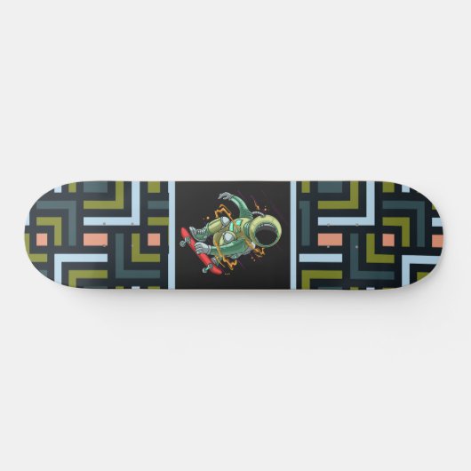 Astronautenskateboard Skateboard (Horizontal)
