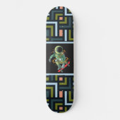 Astronautenskateboard Skateboard (Vorderseite)