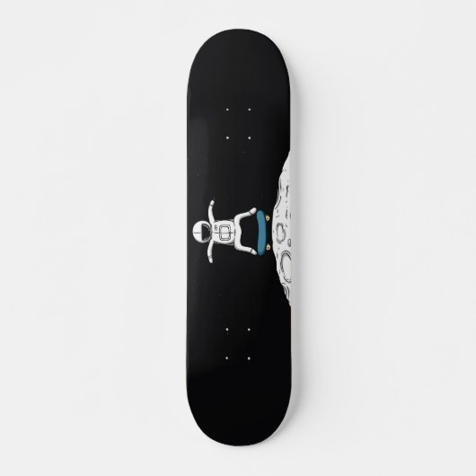 Astronautenskateboarding auf dem Mond Skateboard (Vorne)