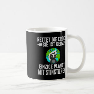 Astronautenskunker für den Umweltschutz Kaffeetasse
