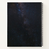 Astronautenstars und Weltraumballons mit eigenem N Notizblock (Rückseite)