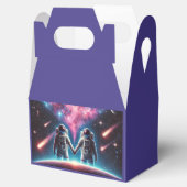 Astronautenthemenfeld Geschenkschachtel (Geöffnet)