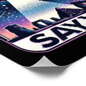 Astronautentheoretiker sagen ja Außerirdischen Pre Poster (Ecke)