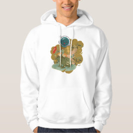 Astronautentränen & Froschkrone: Ein kosmischer Co Hoodie