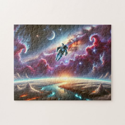 Astronautentraum Mythische Sternbilder, Kosmos Puzzle (Horizontal)