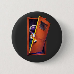 Astronautentür button
