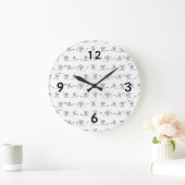 Astronautenuhr Große Wanduhr (Zuhause)