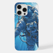 Astronautenunterwasser iPhone Hülle (Rückseite)