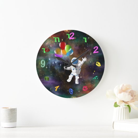 Astronautenwall-Uhr Große Wanduhr (Zuhause)