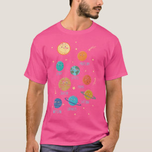 Astronautenwissenschaftskosmos Solar Planetarische T-Shirt