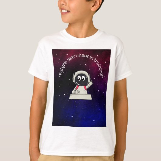 Astronautenziffern T-Shirt (Vorderseite)