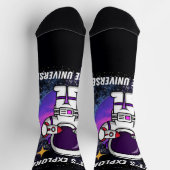 Astronautenzitat Socken (Oben)