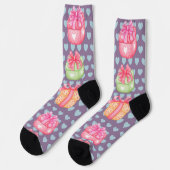 Astronautenzitat Socken (Linkes Detail)