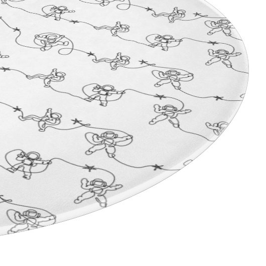 Astronautenzuchtbehörde Schneidebrett (Ecke)