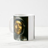 Astronautin 3d kaffeetasse (Vorderseite Links)