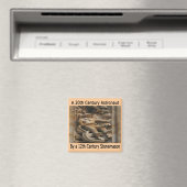 Astronautin aus dem 20. Jahrhundert, Steinzeit aus Magnet (In Situ (Geschirrspüler))