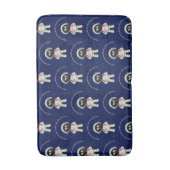 Astronautin Badematte (Vorderseite Vertikal)