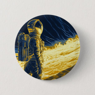 Astronautin Button