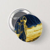 Astronautin Button (Vorne & Hinten)