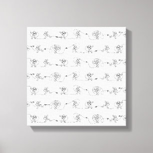 Astronautin Canvas Print Leinwanddruck