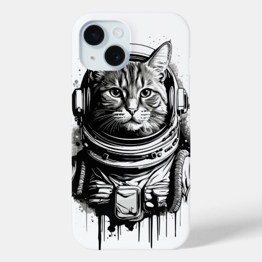 Astronautin Cinett Art Case-Mate iPhone Hülle (Rückseite)