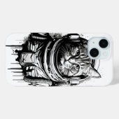 Astronautin Cinett Art Case-Mate iPhone Hülle (Rückseite (Horizontal))