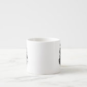 Astronautin Cinett Art Espressotasse (Vorderseite)