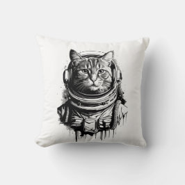 Astronautin Cinett Art Kissen