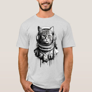 Astronautin Cinett Art T-Shirt