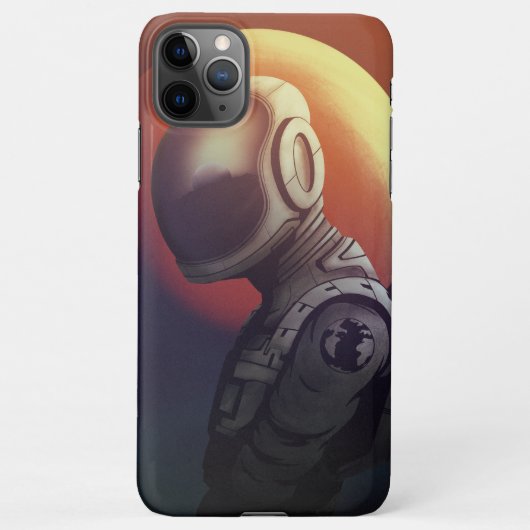 Astronautin iPhone Hülle (Rückseite)