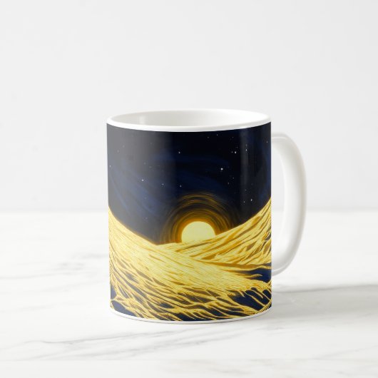 Astronautin Kaffeetasse (VorderseiteRechts)