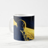 Astronautin Kaffeetasse (Vorderseite Links)
