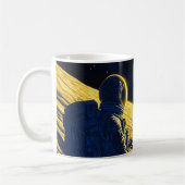 Astronautin Kaffeetasse (Links)