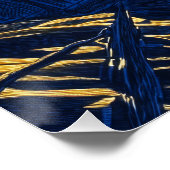 Astronautin Poster (Ecke)