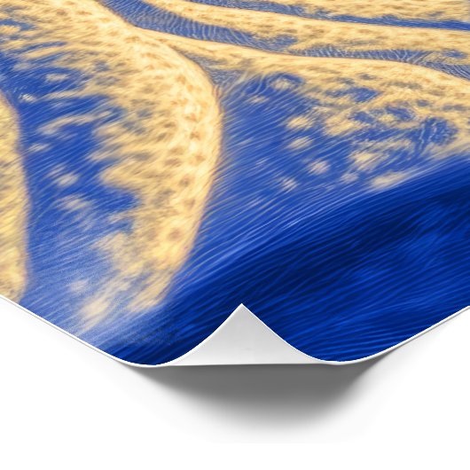 Astronautin Poster (Ecke)